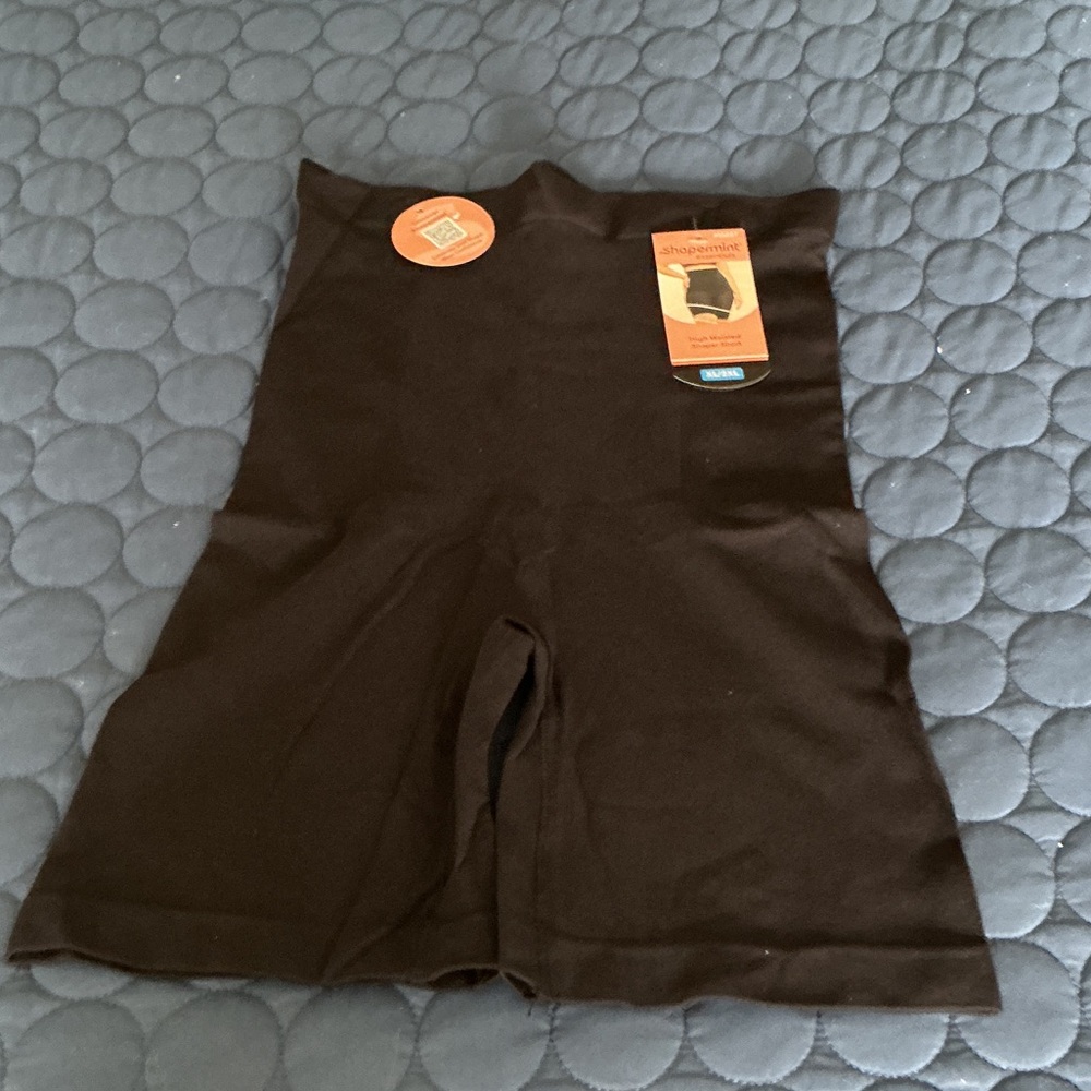 Shapermint Black High-Waisted Shapewear Shorts